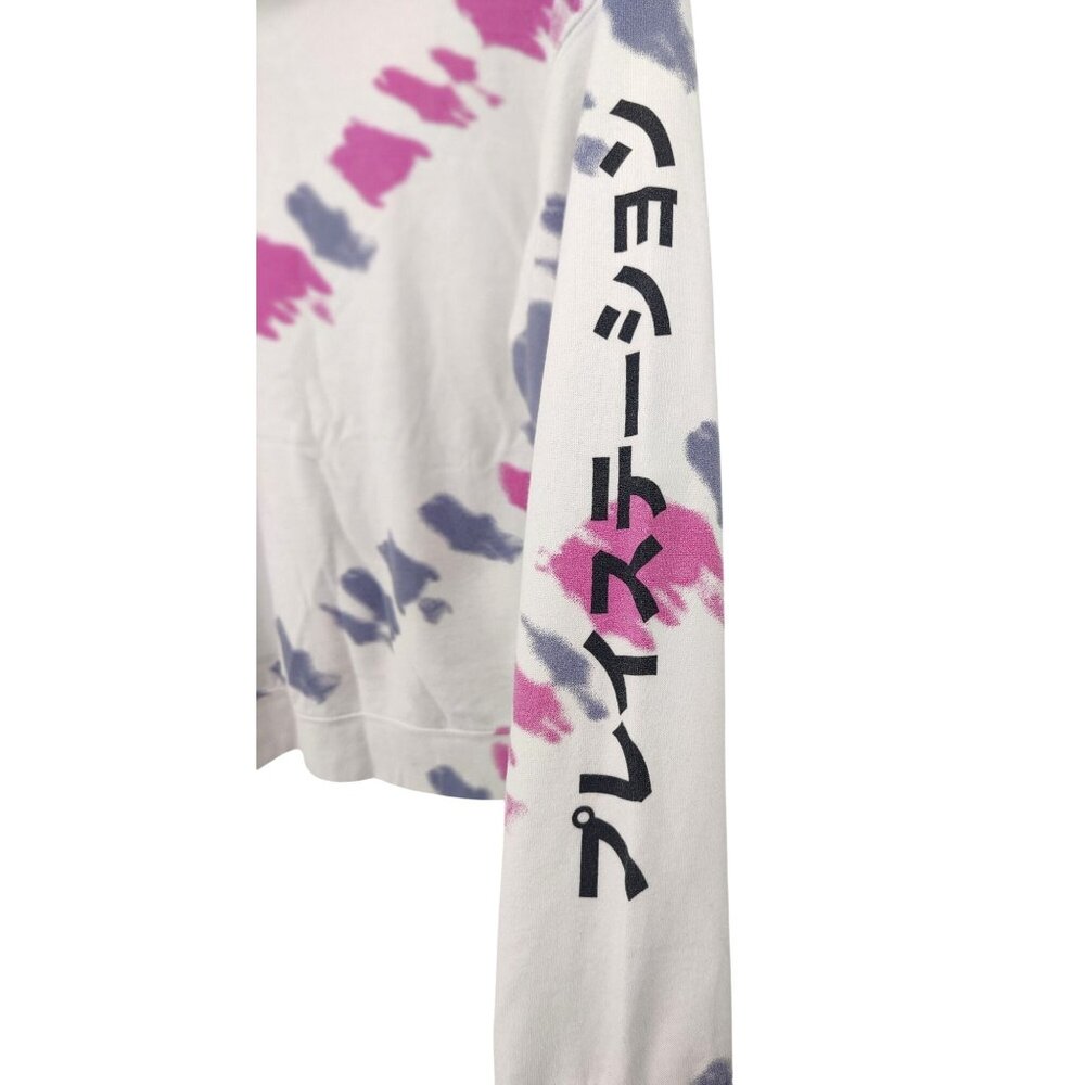 Sony Playstation Men's Tie Dye Graphic Hoodie Size M 39/40 - Picture 4 of 4